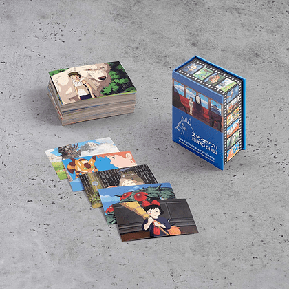 Открытки на английском языке "Studio Ghibli: 100 Collectible Postcards"  - 3