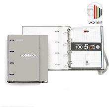 Тетрадь Miquelrius "Emotions", А4, 100 листов, клетка, серый