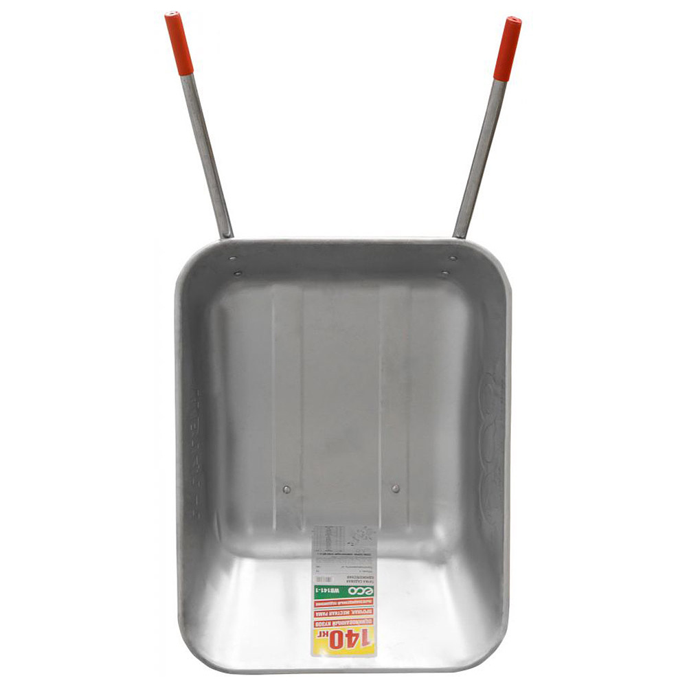 Тачка строительная "ECO WB141-1", 1 пневмоколесо, 140 кг - 4