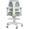 Кресло детское YOKA YC-4 Otis, сетчатая ткань, серый, пластик, белый - 3