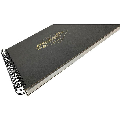 Скетчбук "Aquarelle", 29.5x29.5 см, 200 г/м2, 30 листов, черный - 2