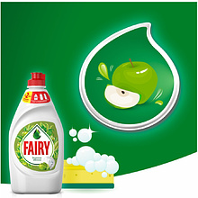 Средство для мытья посуды "Fairy Зеленое яблоко", 450 мл