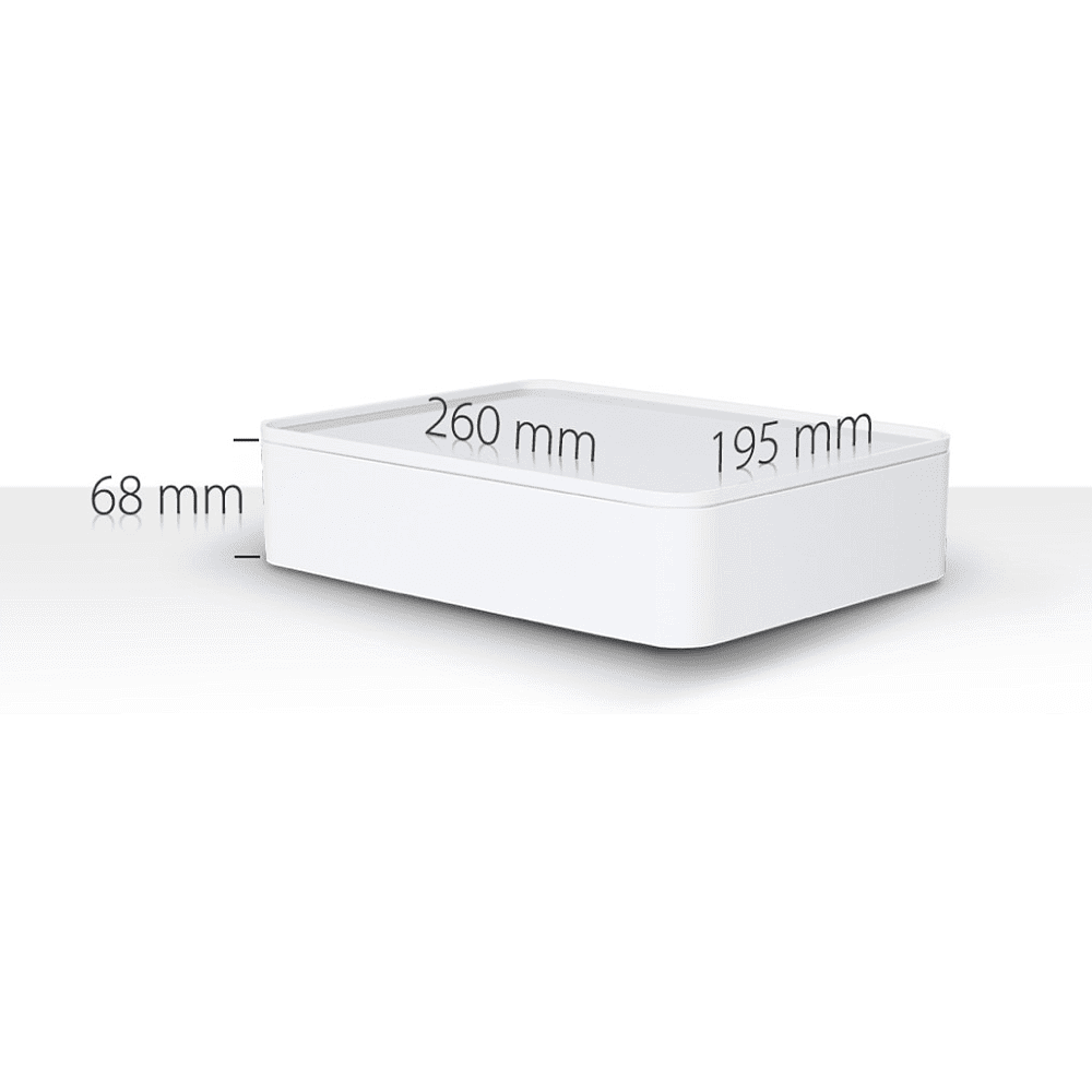 Блок закрытый "Allison", белый - 3