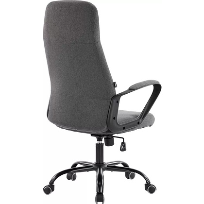 Кресло компьютерное EVERPROF Smart, ткань, серый, металл, корпус черный - 4
