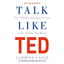 Книга на английском языке "Talk Like TED: The 9 Public Speaking Secrets of the World`s Top Minds"