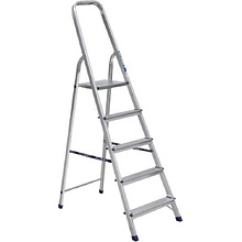 Стремянка алюминиевая бытовая "Алюмет" Ам704