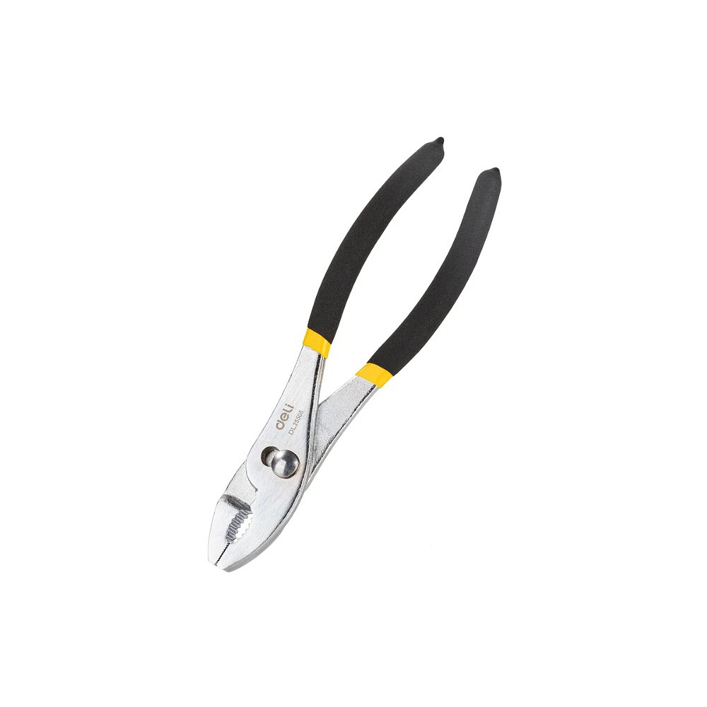 Переставные пассатижи Deli YS EDL25508, 200 мм., желтый, черный