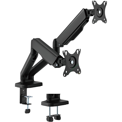 Крепление для 2-ух мониторов Power Black DBL, черный