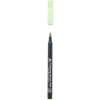 Маркер акварельный "Koi Color Brush", мятный - 3