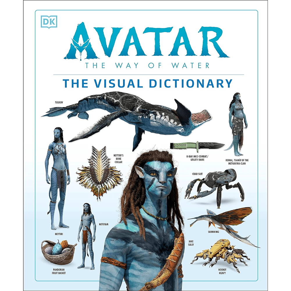 Книга на английском языке "Avatar The Way of Water. The Visual Dictionary", Joshua Izzo