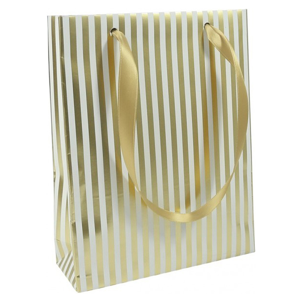 Пакет бумажный подарочный "Treasure Premium", 17x6x22 см, разноцветный