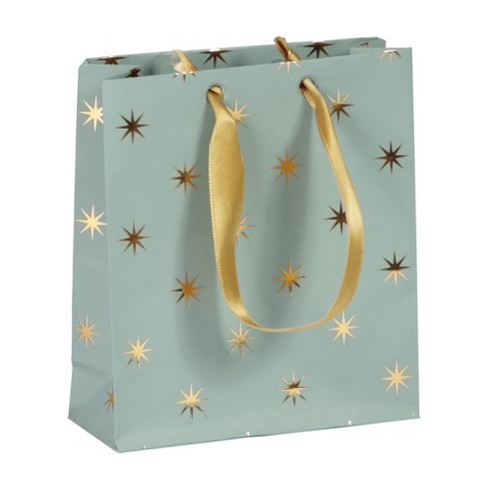 Пакет бумажный подарочный "Dans les bois Premium", 12x4.5x13.5 см, разноцветный