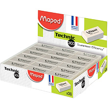 Ластик Maped "Technic 300", 1 шт, белый