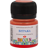 Краска акриловая для витража 