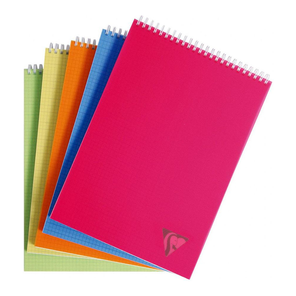 Блокнот на спирали "Linicolor Fresh", A5, 80 листов, клетка, ассорти