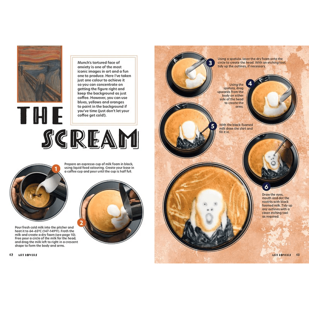 Книга на английском языке, "Coffee Art Masterclass", Dhan Tamang - 3