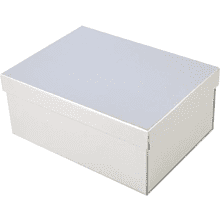 Коробка картонная, 220х160х95 мм, серебро