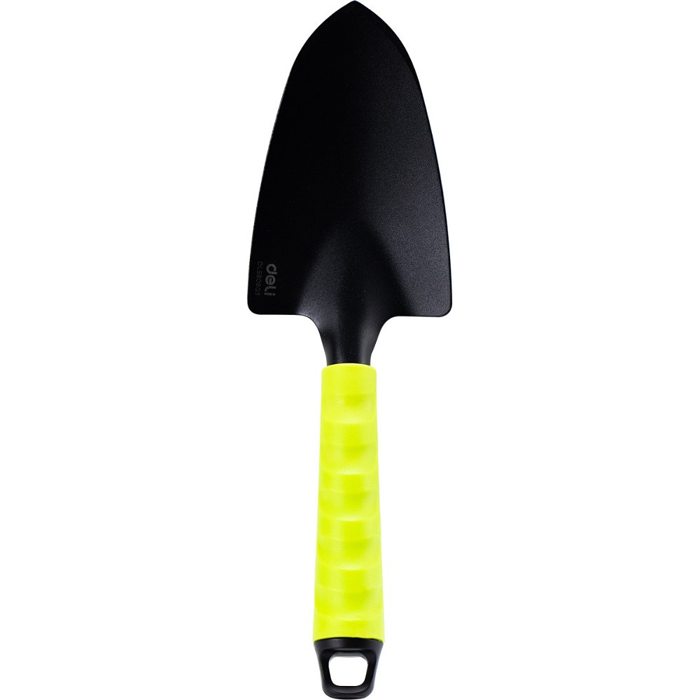 Набор садовых инструментов Deli GS EDL580803, 310 мм, 3 шт., лопата, мотыга, грабли, зеленый, черный - 4