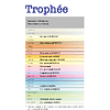 Бумага цветная "Trophée", А4, 500 листов, 80 г/м2, светло-желтый - 2