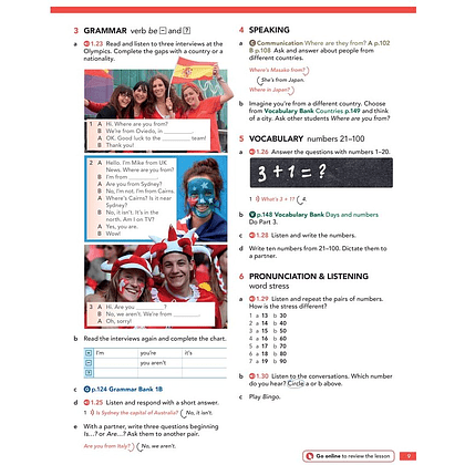 Книга "English File. Elementary. Student's Book with Online Practice", Latham-Koenig C., Oxenden C., Lambert J. - 7