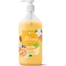 Крем-мыло "Milana", 1 л, молоко и мед