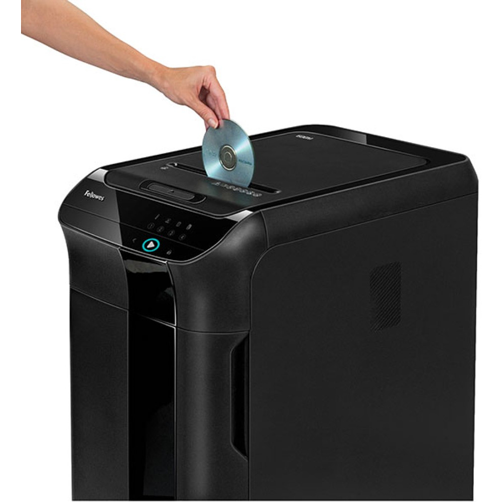 Уничтожитель Fellowes AutoMax, 600M, автоподача, DIN P-5, 2х12мм, до 600 листов, smart lock - 4