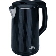 Электрочайник Oasis K-13PB, пластик, черный
