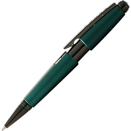 Ручка-роллер Cross "Edge Matte Green Lacquer", 0.7 мм, зеленый, черный, стерж. черный - 3