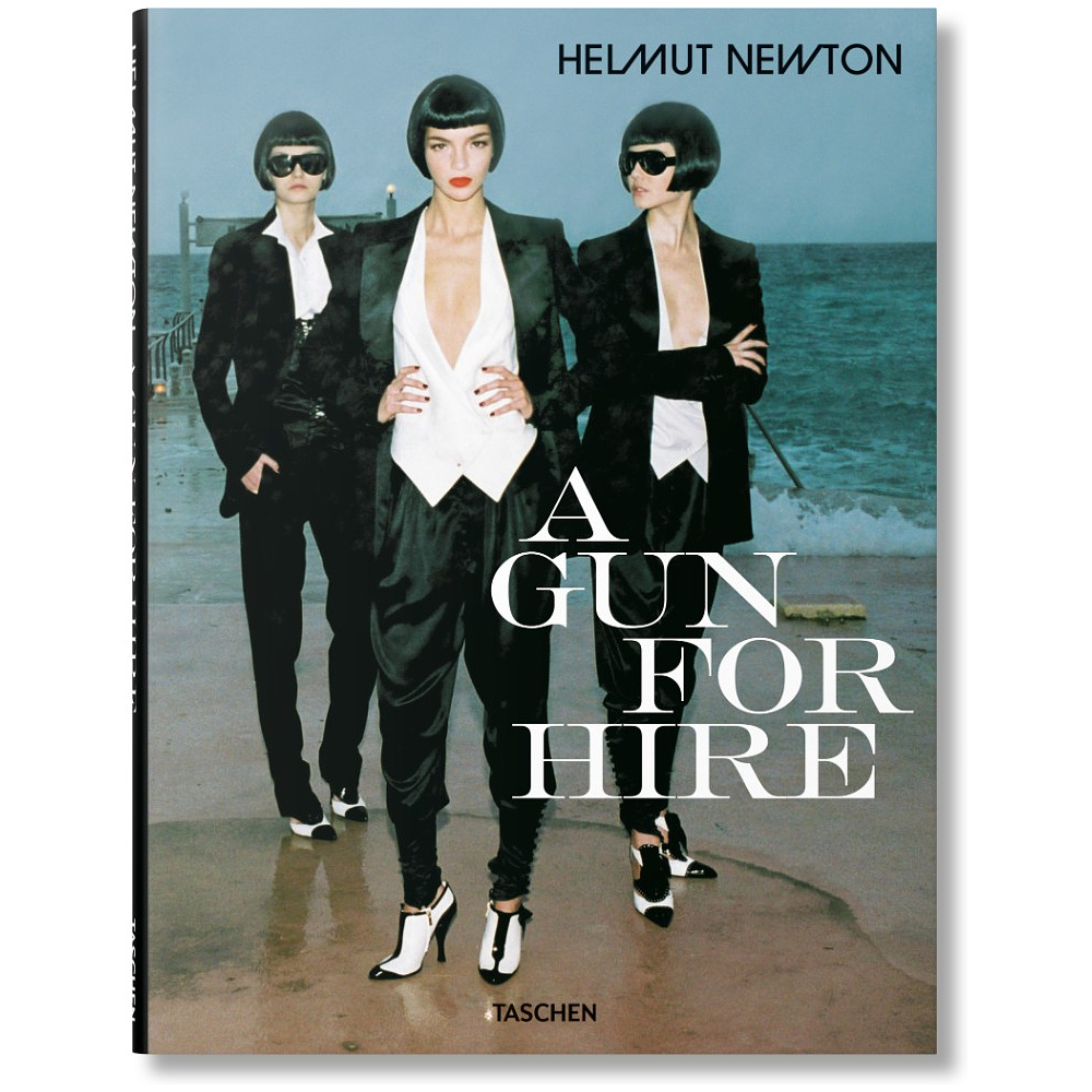 Книга на английском языке "A Gun for Hire", Helmut Newton