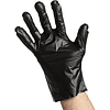 Перчатки ТПЭ одноразовые "Aviora", р-р M, 100 шт/упак, черный - 2