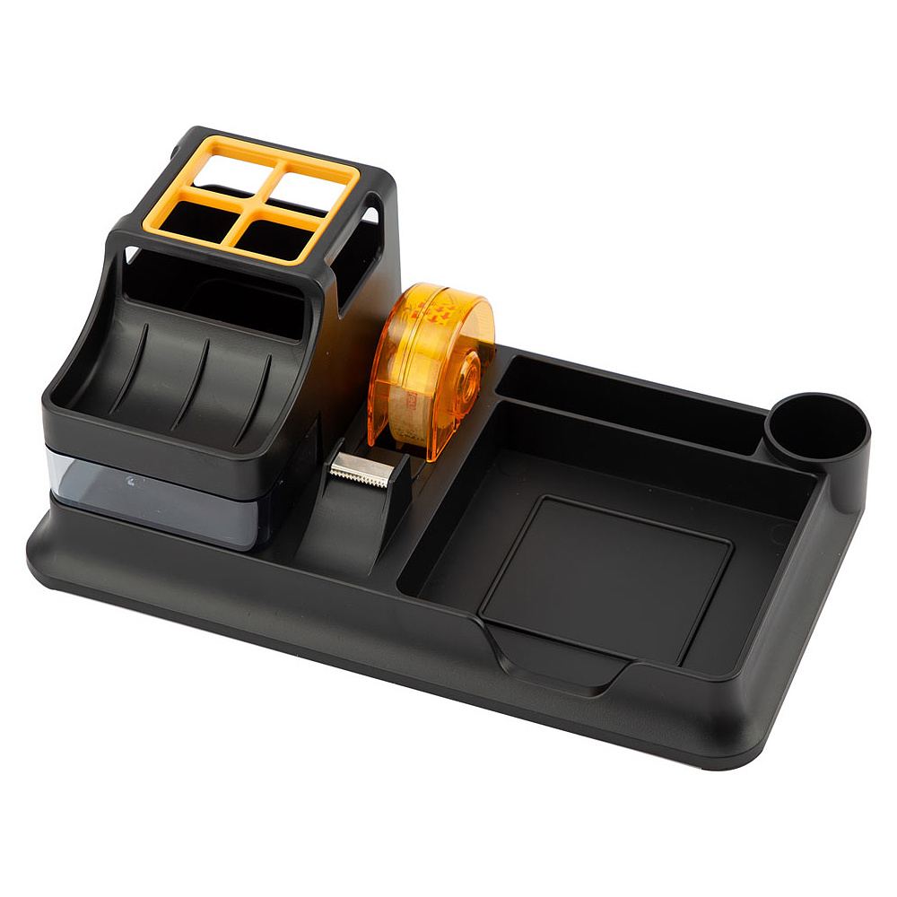 Набор настольный "Deli Maxi 38252А", 260x103x150 мм, черный - 2