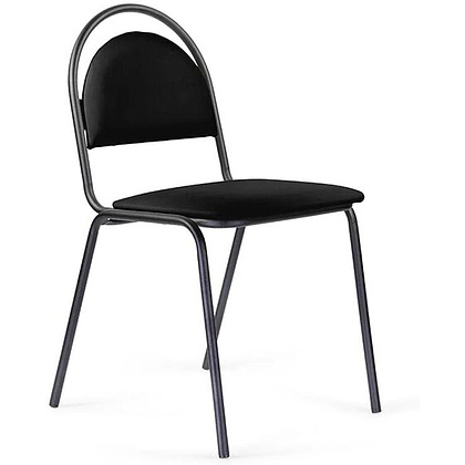 Стул для посетителей Фест UTFC Стандарт BL, Z11, кожзам, металл, черный