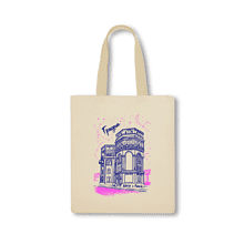 Сумка для покупок "Кася и Бася", бежевый