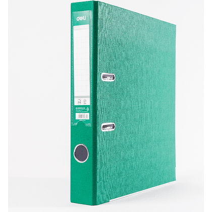 Папка-регистратор "Deli", А4, 50 мм, зеленый