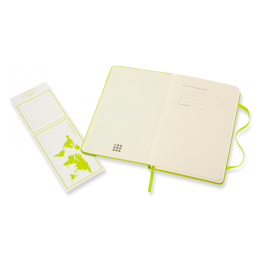 Блокнот "Classic Pocket", А6, 96 листов, нелинованный, салатовый - 3