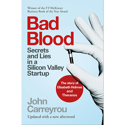 Книга на английском языке "Bad Blood" , John Carreyrou