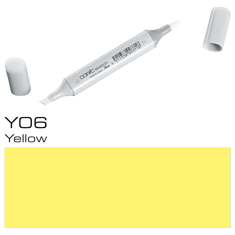 Маркер перманентный "Copic Sketch", Y-06 желтый