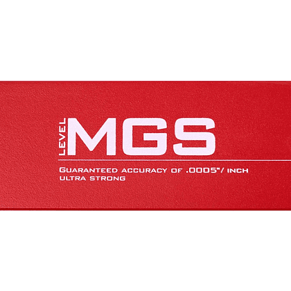 Уровень брусковый MGS 700807B, 1800 мм, 3 глазка - 3