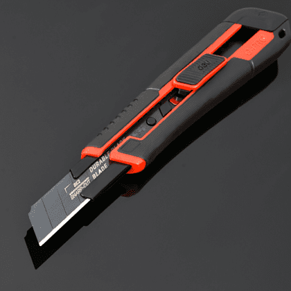 Нож строительный Deli YS EDL018G, 18 мм, универсальный - 5