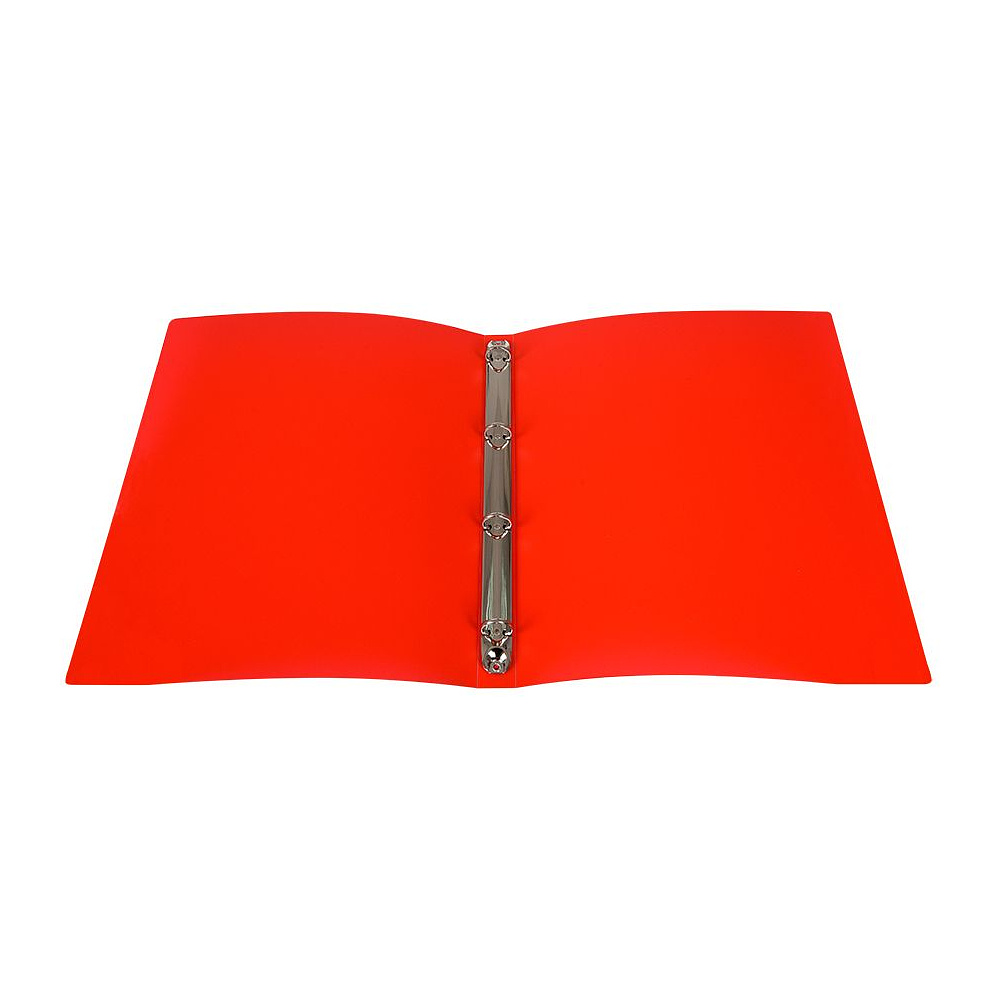 Папка на кольцах "Q-Connect", 4 кольца, красный - 2