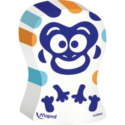 Ластик "Ergo Fun", 2 шт, ассорти - 6