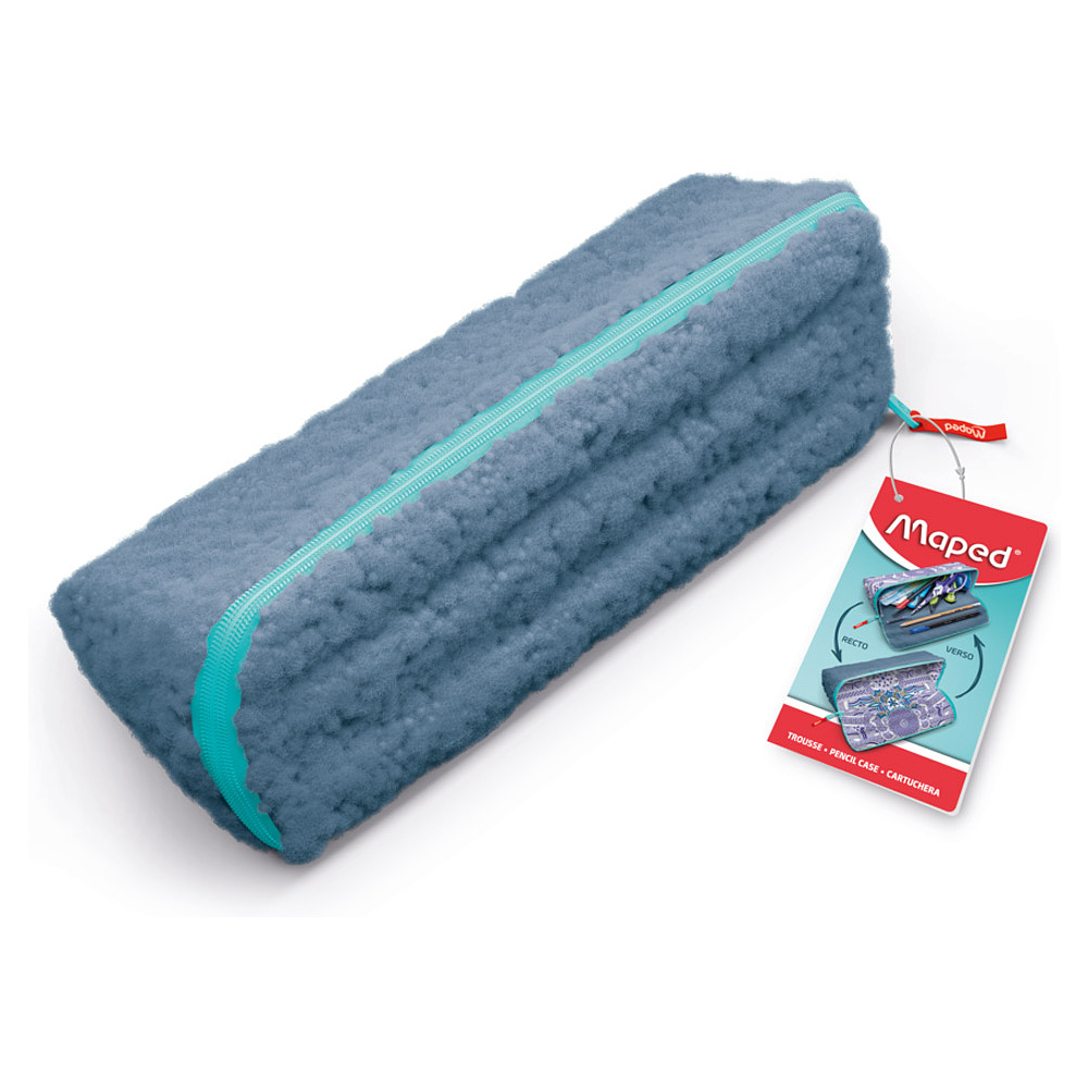 Пенал Maped "Open XXL", 1 отделение, голубой - 8