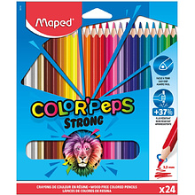 Цветные карандаши Maped "Color Peps Strong", 24 цвета