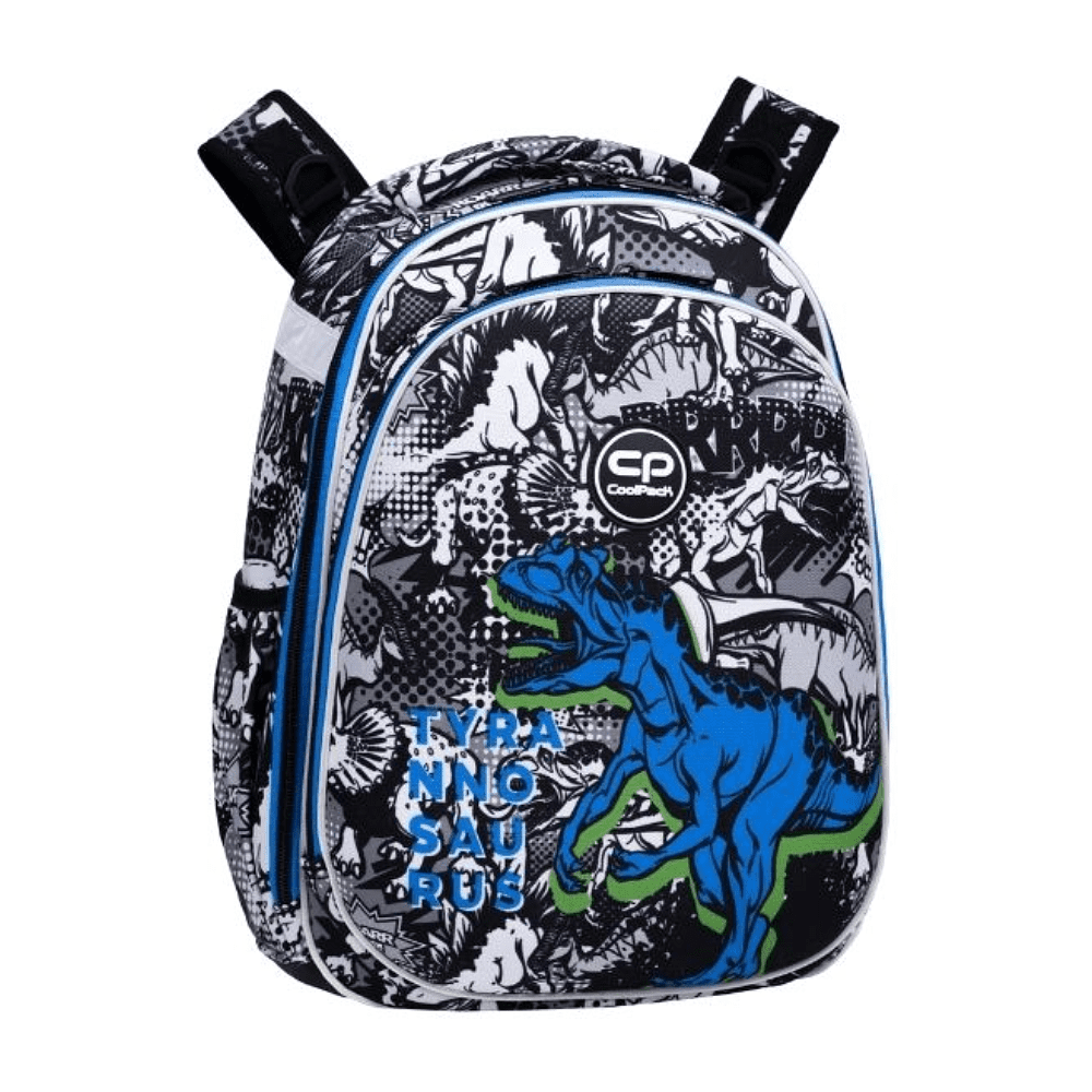 Рюкзак молодежный CoolPack "T-Rex", черный, синий