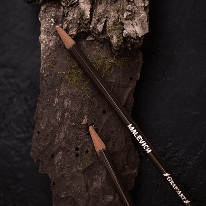 Карандаш пастельный "Малевичъ", сепия - 2