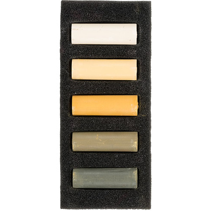 Набор мягкой пастели "Rembrandt Half Pastel", 5 цветов, охры - 2