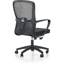 Кресло компьютерное SitZone U-069B, сетка, ткань, черный, 2 шт/упак