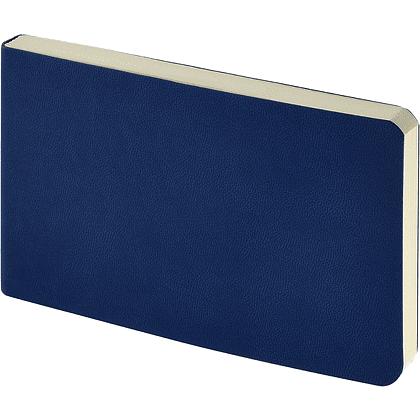 Еженедельник недатированный "Megapolis Velvet Flex", А6, 160 страниц, линейка, синий - 4