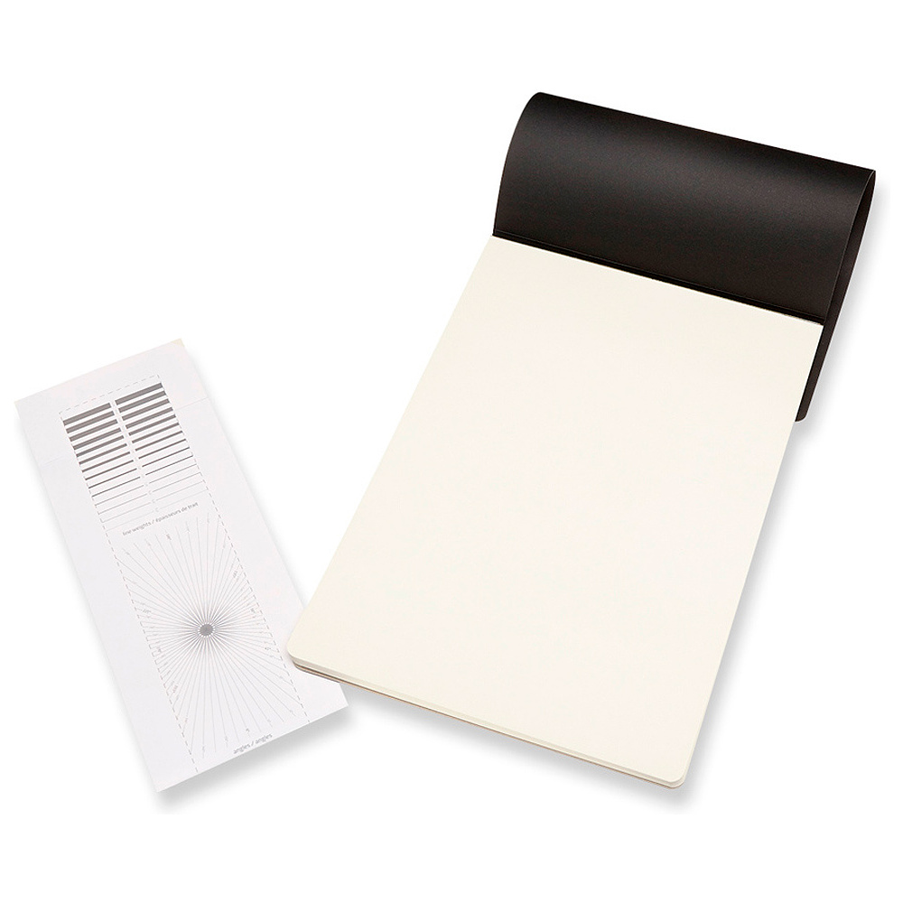 Блокнот для рисования "Art Soft Sketch Pad", А4, 24 листа, нелинованный, черный - 3