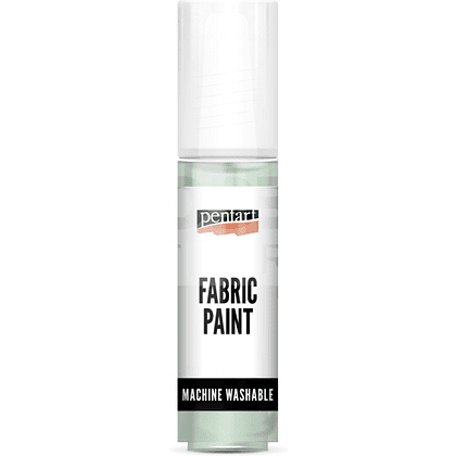 Краски для текстиля "Pentart Fabric paint", мятный, банка